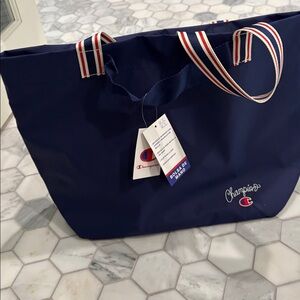 Champion Harbor Tote Target Navy NWT